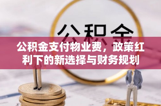 郫县公积金支付物业费，政策红利下的新选择与财务规划